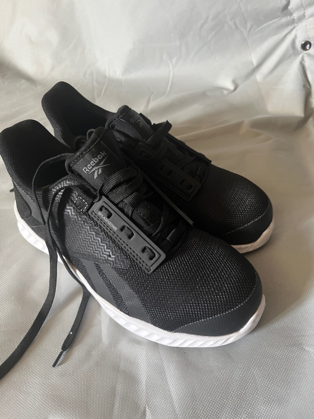 Reebok Black and White work steel toe size 7 women’s Sneakers